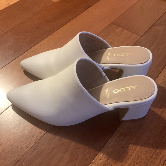 ALDO Pointed-Toe Heeled Mules - Picture 4 of 4